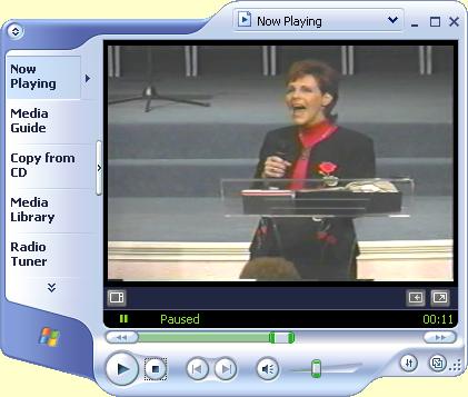 Video of Marsha preaching